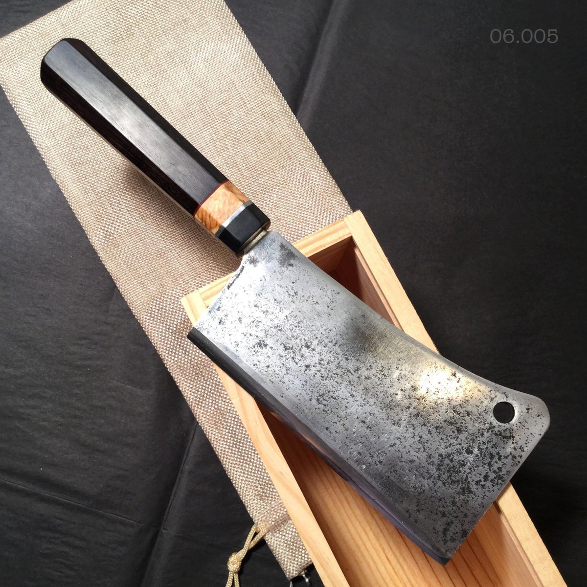 Meat Cleaver - Chef Knife  Hand Forged Knives and Handmade