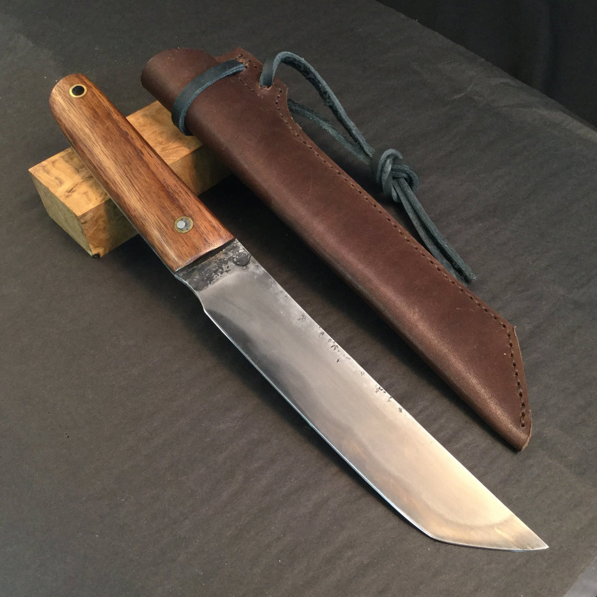 16 Massive Damascus Bowie Hunting Knife – MORF STEEL