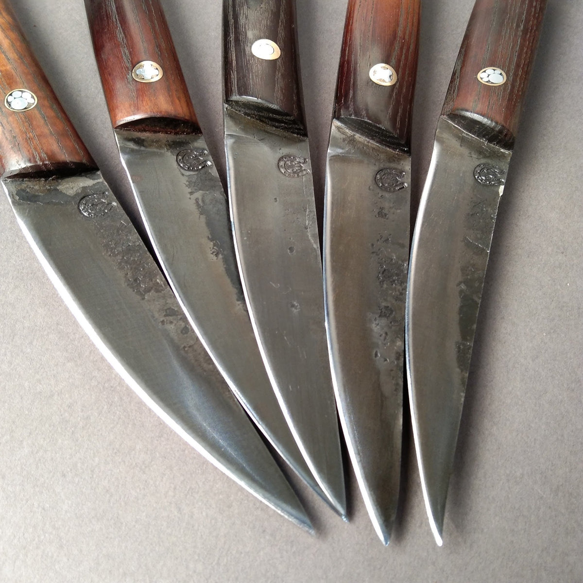 Buy KWAIKEN, Japanese Kitchen Steak Knife, Set Two Pieces, Hand Forge