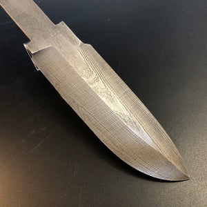 Hoja en blanco de acero de Damasco hecha a mano personalizada 8 Skinner  cuchillo hoja en blanco lote de 5 piezas para la fabricación de cuchillos