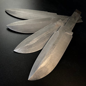 Einzigartiger Laminated Steel Blade Blank für Messerherstellung, Basteln, Hobby. Art. 9.100.1