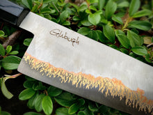 Cargar imagen en el visor de la galería, CHEF 205 mm. Japanese Style Kitchen Knife, Author&#39;s work, Single copy. #6.095