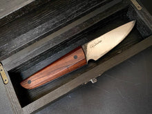 Load image into Gallery viewer, STEAK Knife, Universal, Forged San Mai Steel, Author&#39;s work, Single copy. #6.097