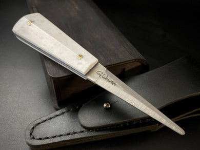 Oyster Knife, Premium Quality, Limited Edition. Steel D2. Made in France. #6.100