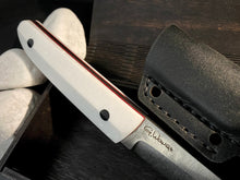 Load image into Gallery viewer, KWAIKEN, Japanese Kitchen and Steak Knife, Hand Forge, Steel D2. #6.102