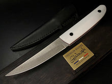 Load image into Gallery viewer, KWAIKEN, Japanese Kitchen and Steak Knife, Hand Forge, Steel D2. #6.102