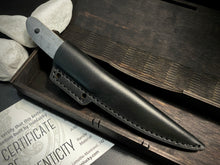 Load image into Gallery viewer, KWAIKEN, Japanese Kitchen and Steak Knife, Hand Forge, Steel D2. #6.103