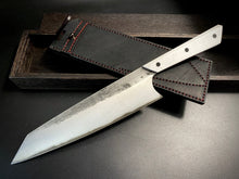 Load image into Gallery viewer, CHEF 237 mm, Kitchen Knife French Style, San Mai Steel, Author&#39;s work. #6.105