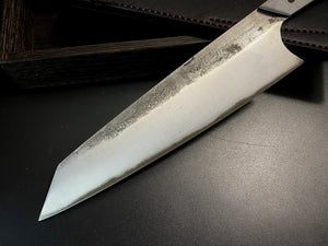 CHEF 237 mm, Kitchen Knife French Style, San Mai Steel, Author's work. #6.105