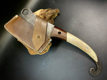 Load image into Gallery viewer, HATCHET Hand Forged, Kitchen Chopping Axe, Meat Cleaver &quot;Rhino&quot;