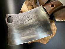 Load image into Gallery viewer, HATCHET Hand Forged, Kitchen Chopping Axe, Meat Cleaver &quot;Rhino&quot;