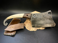 Load image into Gallery viewer, HATCHET Hand Forged, Kitchen Chopping Axe, Meat Cleaver &quot;Rhino&quot;