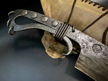 Load image into Gallery viewer, Hand Forged, Huge Brutal Knife, a Collector&#39;s Item.&quot;Mesozoic&quot;