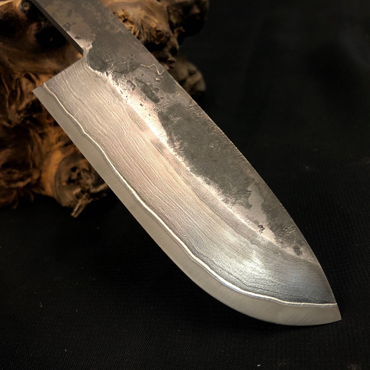 Damascus Laminated Carbon Steel Blank, Hand Forge for Knife Making