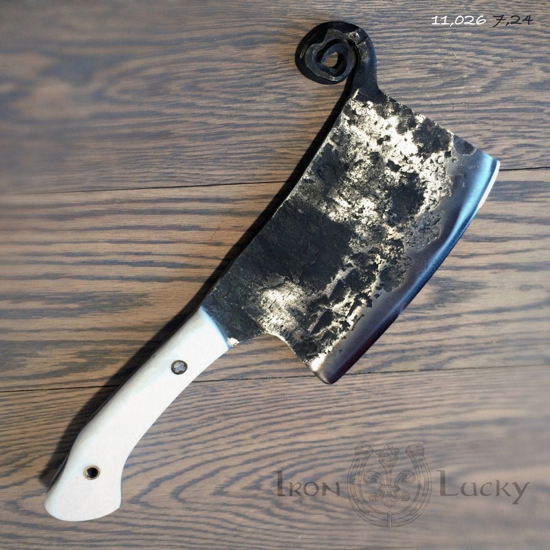 Lion Heavy-Duty Butcher Knife Meat Cleaver Hand Forged – HAND