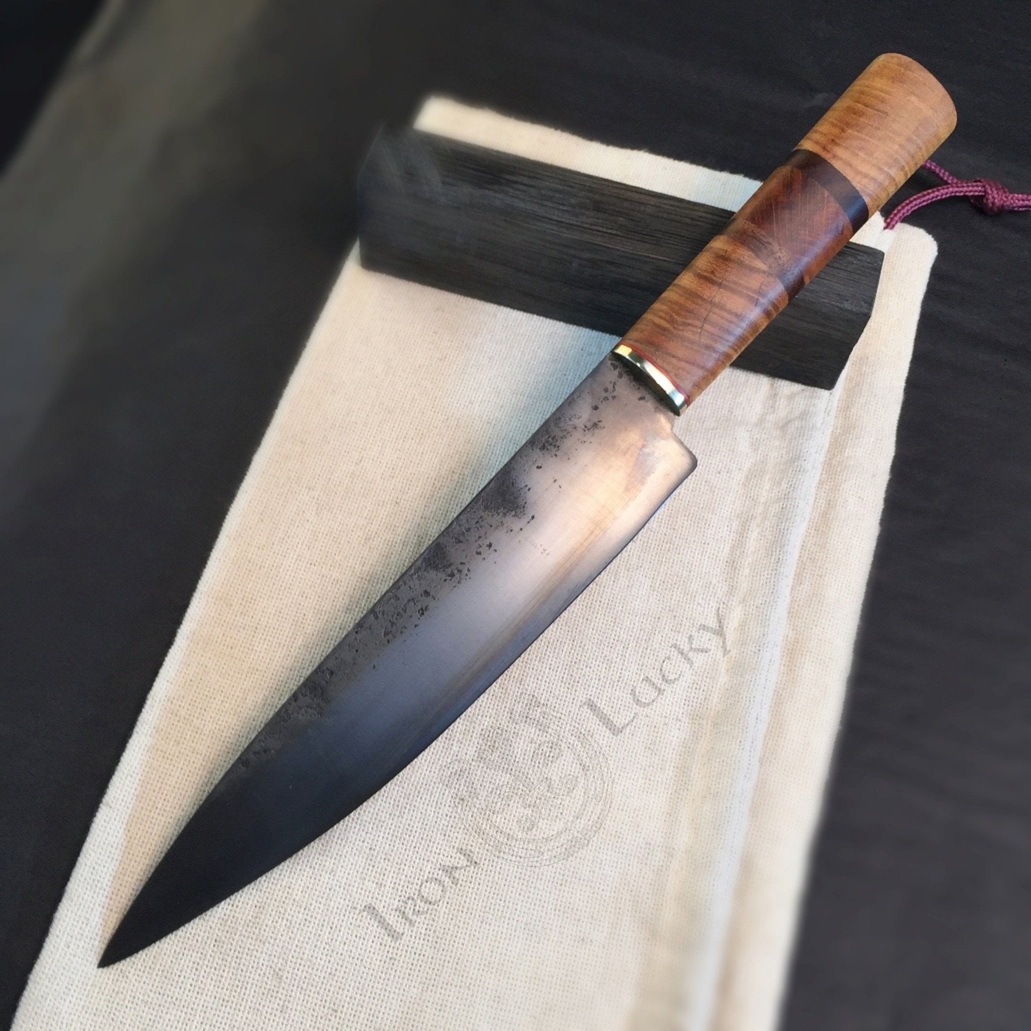 Custom Chef Knife Handmade Forged Carbon Steel Knife Chef Kn