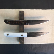 Charger l&#39;image dans la galerie, KWAIKEN, Japanese Kitchen and Steak Knife, Set Two Pieces, Hand Forge. 14.313 - IRON LUCKY